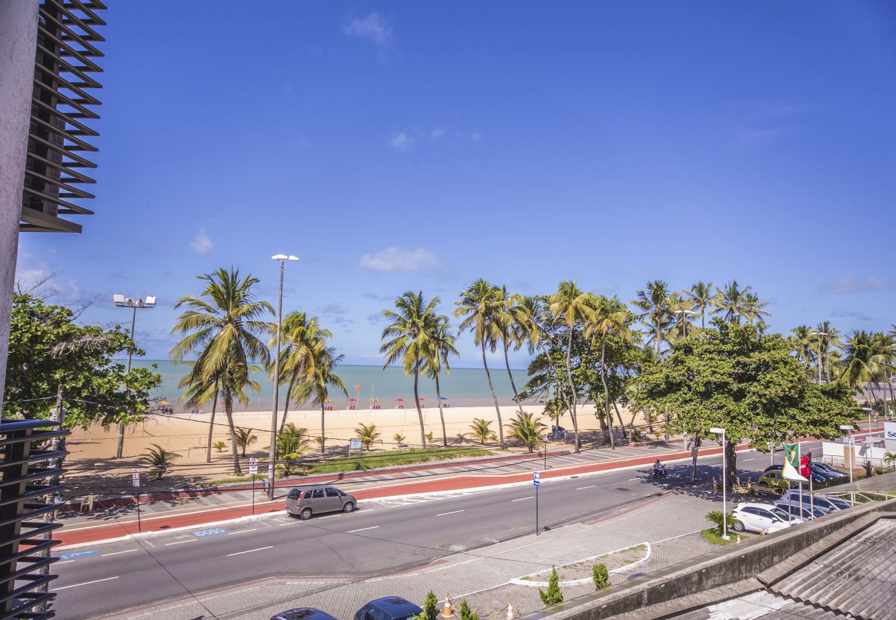 Appartamento a João Pessoa - Luxor Cabo Branco|Vista Mar e Piscina,Wi-Fi,Praia