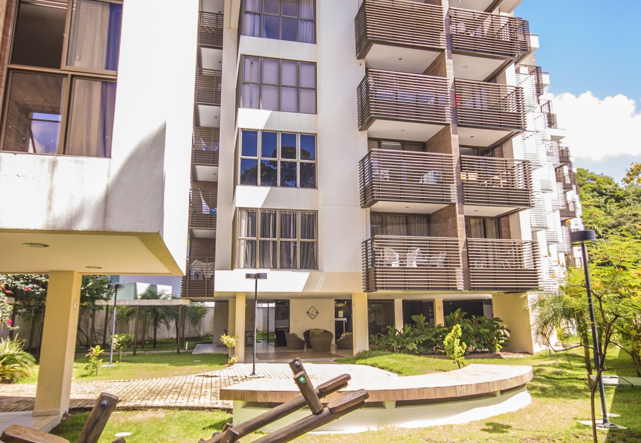 Appartamento a João Pessoa - Luxor Cabo Branco|Vista Mar e Piscina,Wi-Fi,Praia