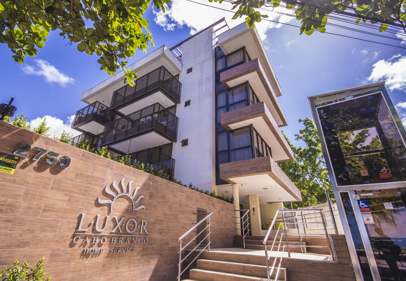 Appartamento a João Pessoa - Luxor Cabo Branco|Vista Mar e Piscina,Wi-Fi,Praia