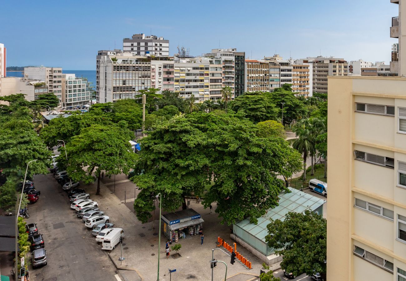Appartamento a Rio de Janeiro - 6 minutos da praia de Ipanema e próximo do metrô | J801