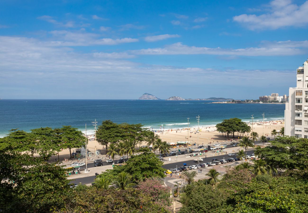 Appartamento a Rio de Janeiro - Vista da praia de Copacabana | NSC1006