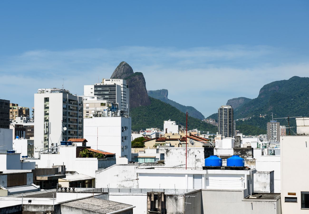 Appartamento a Rio de Janeiro - Cobertura em Ipanema |Vista p/ o Cristo| MQC502 