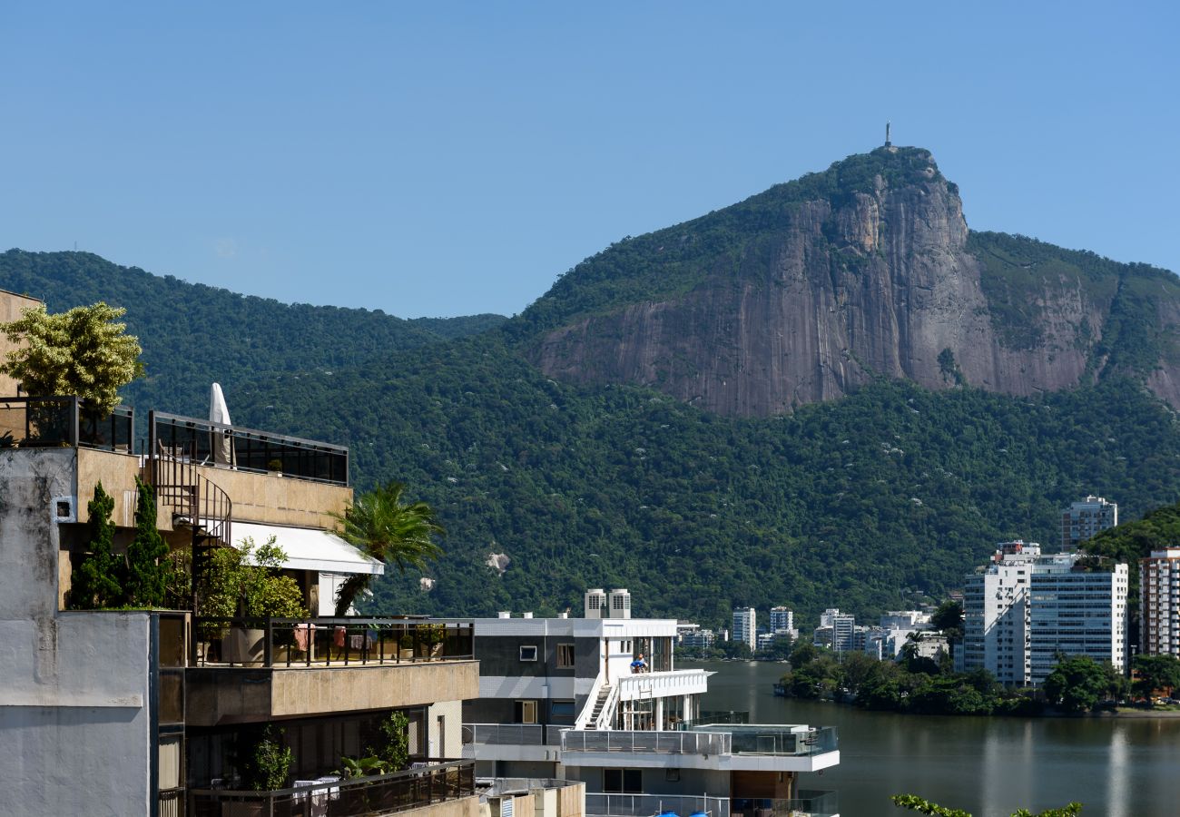Appartamento a Rio de Janeiro - Cobertura em Ipanema |Vista p/ o Cristo| MQC502 