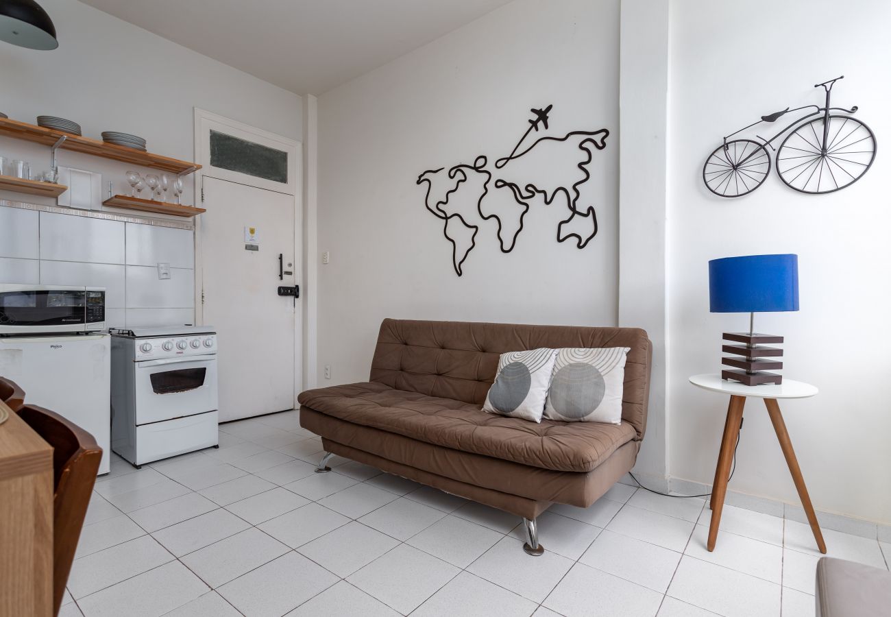Appartamento a Rio de Janeiro - Conforto em Ipanema |2 quadras da praia| VP604 