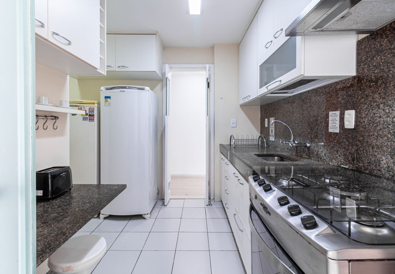 Appartamento a Rio de Janeiro - Atraente na Barra da Tijuca com vista | AS1602