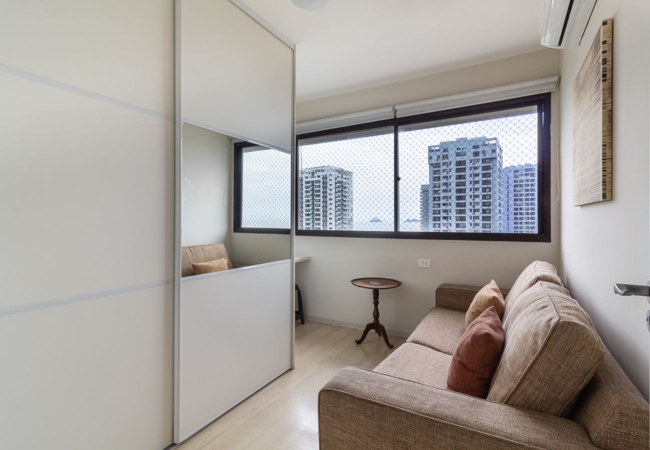 Appartamento a Rio de Janeiro - Atraente na Barra da Tijuca com vista | AS1602