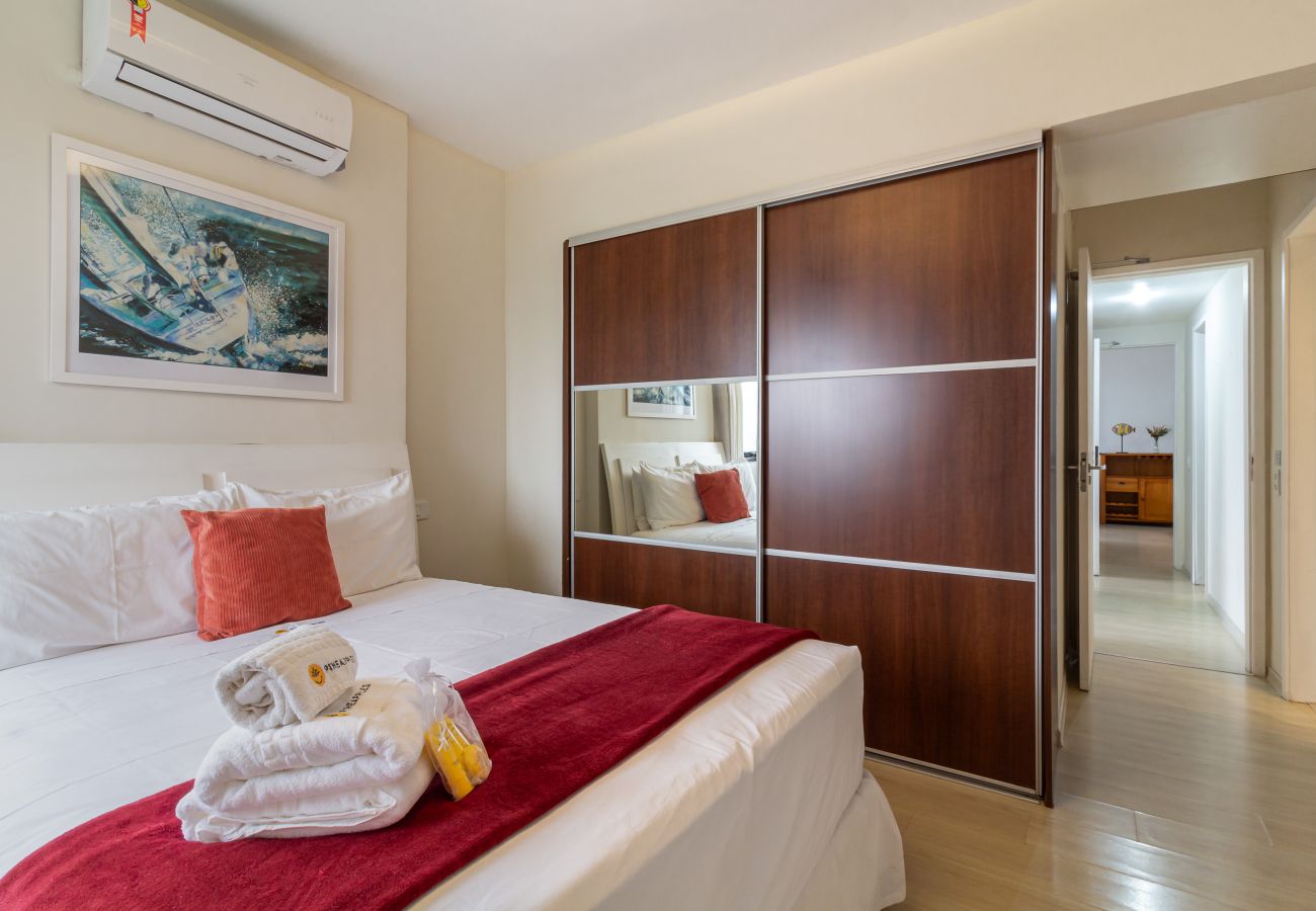 Appartamento a Rio de Janeiro - Atraente na Barra da Tijuca com vista | AS1602