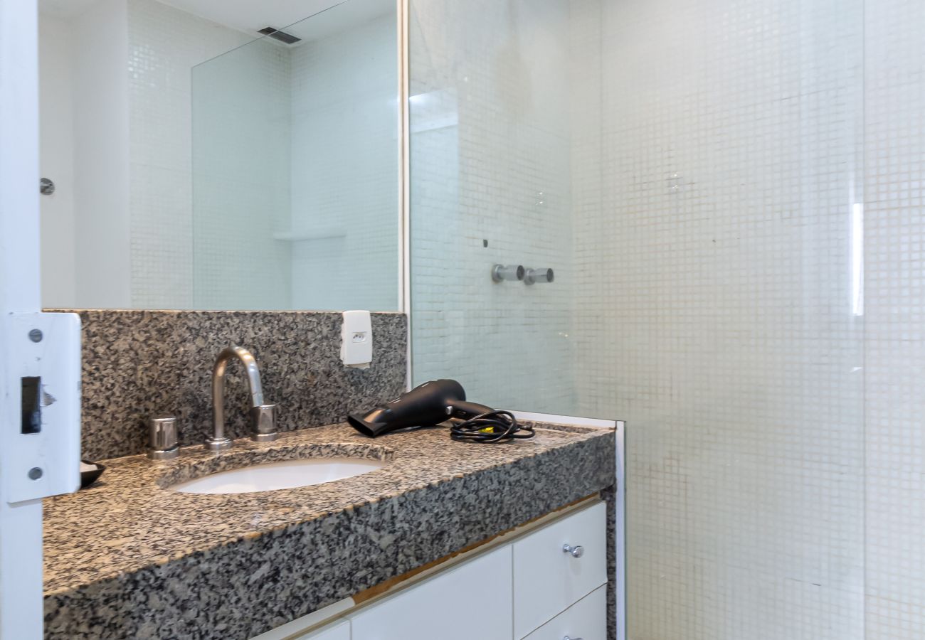 Appartamento a Rio de Janeiro - Atraente na Barra da Tijuca com vista | AS1602