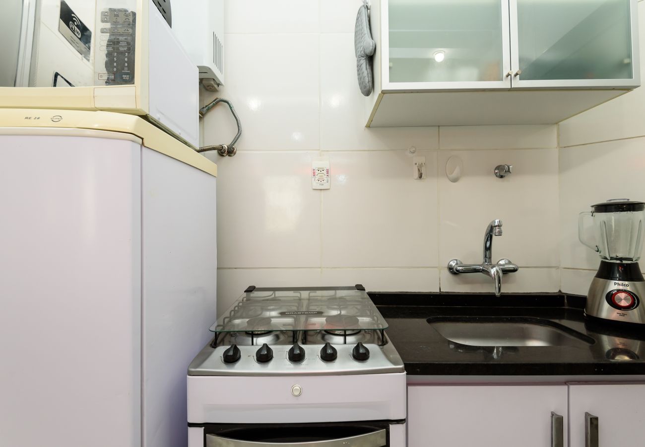 Appartamento a Rio de Janeiro - Boa localização em Ipanema |50m da praia| JN505 Z2