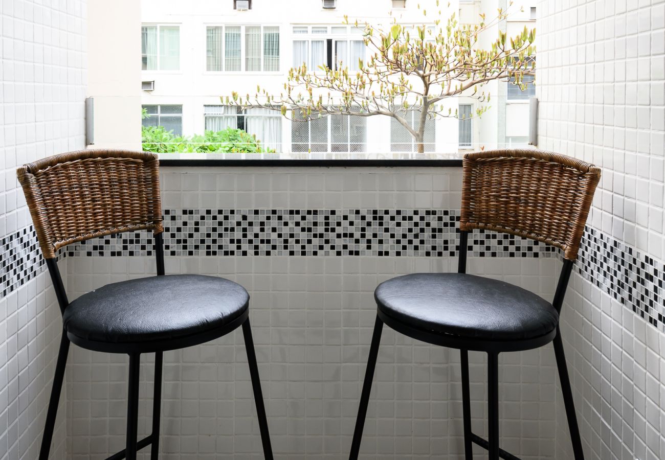 Appartamento a Rio de Janeiro - Boa localização em Ipanema |50m da praia| JN505 Z2