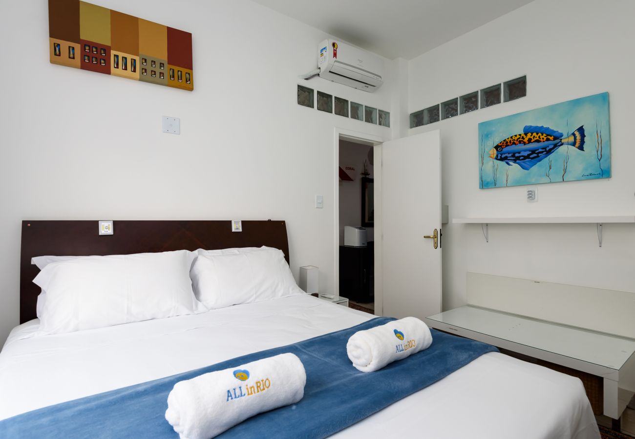 Appartamento a Rio de Janeiro - Boa localização em Ipanema |50m da praia| JN505 Z2