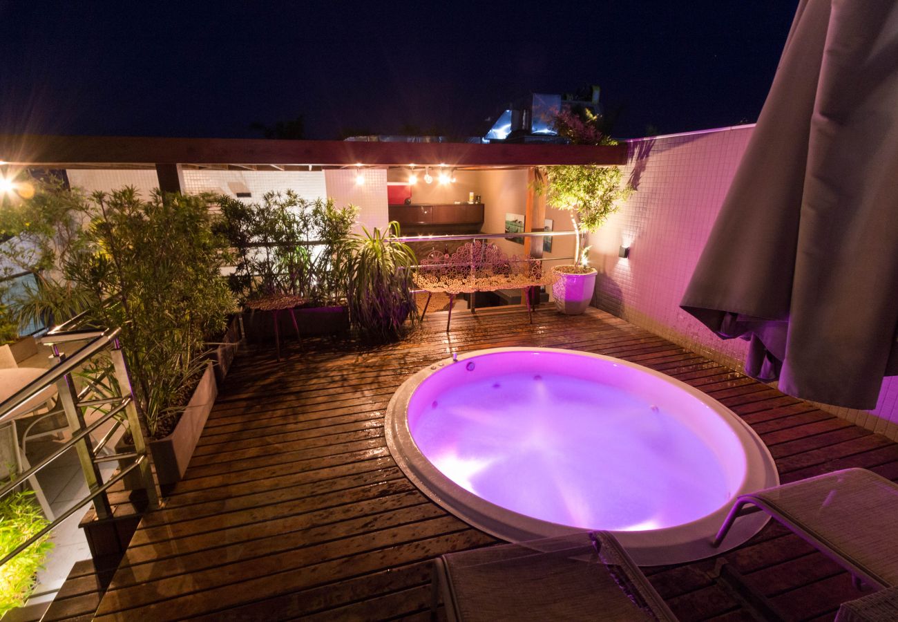 Appartamento a João Pessoa - Luxor Paulo Miranda|Cobertura,Jacuzzi,Wi-Fi,Praia