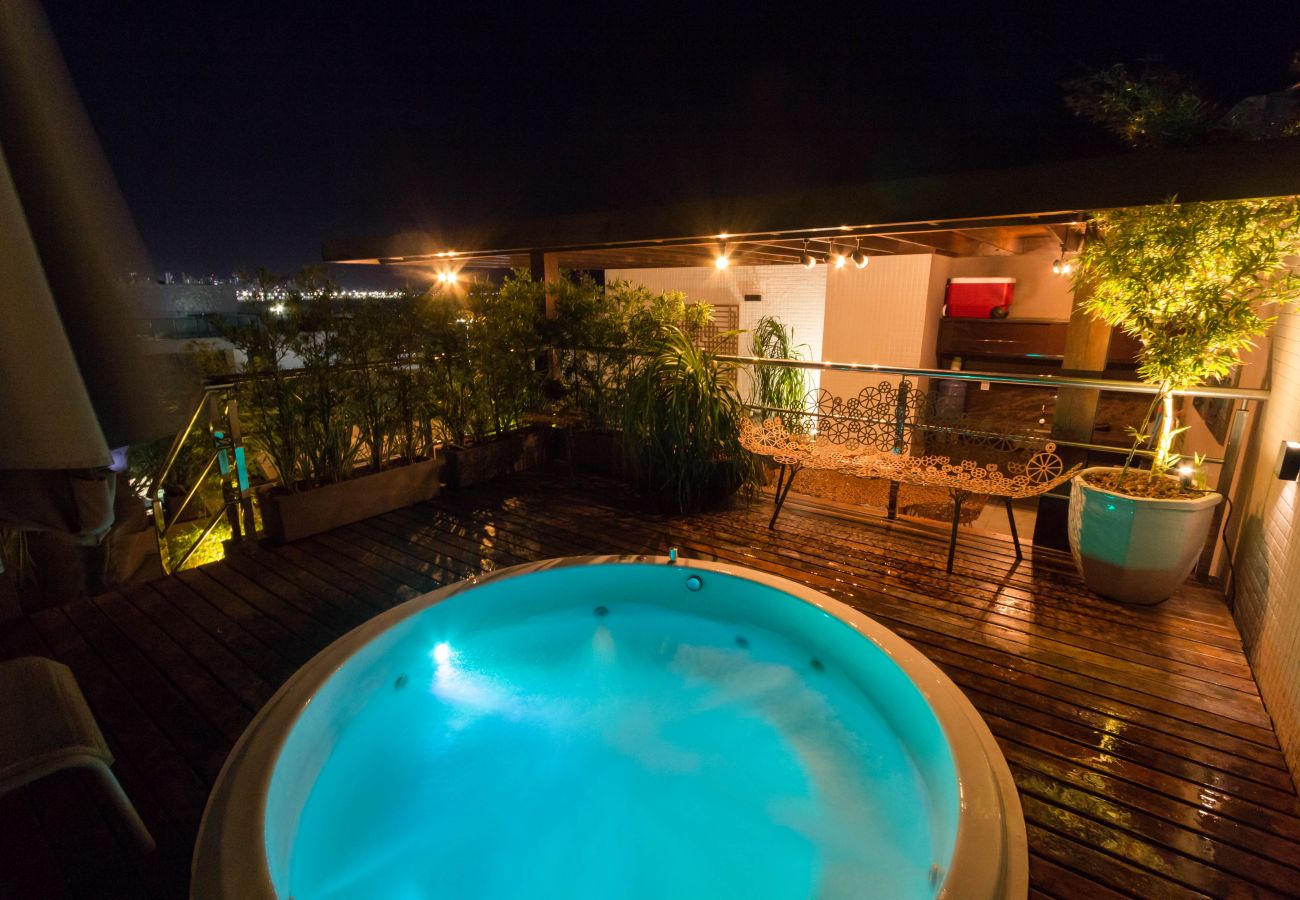 Appartamento a João Pessoa - Luxor Paulo Miranda|Cobertura,Jacuzzi,Wi-Fi,Praia
