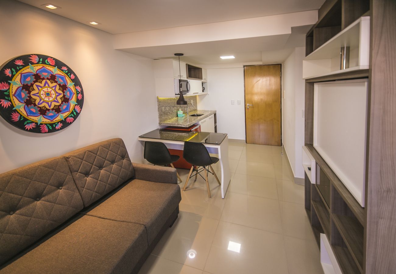 Studio a João Pessoa - GOLDFLAT | Cabo Branco, Cobertura, Praia, Wifi.