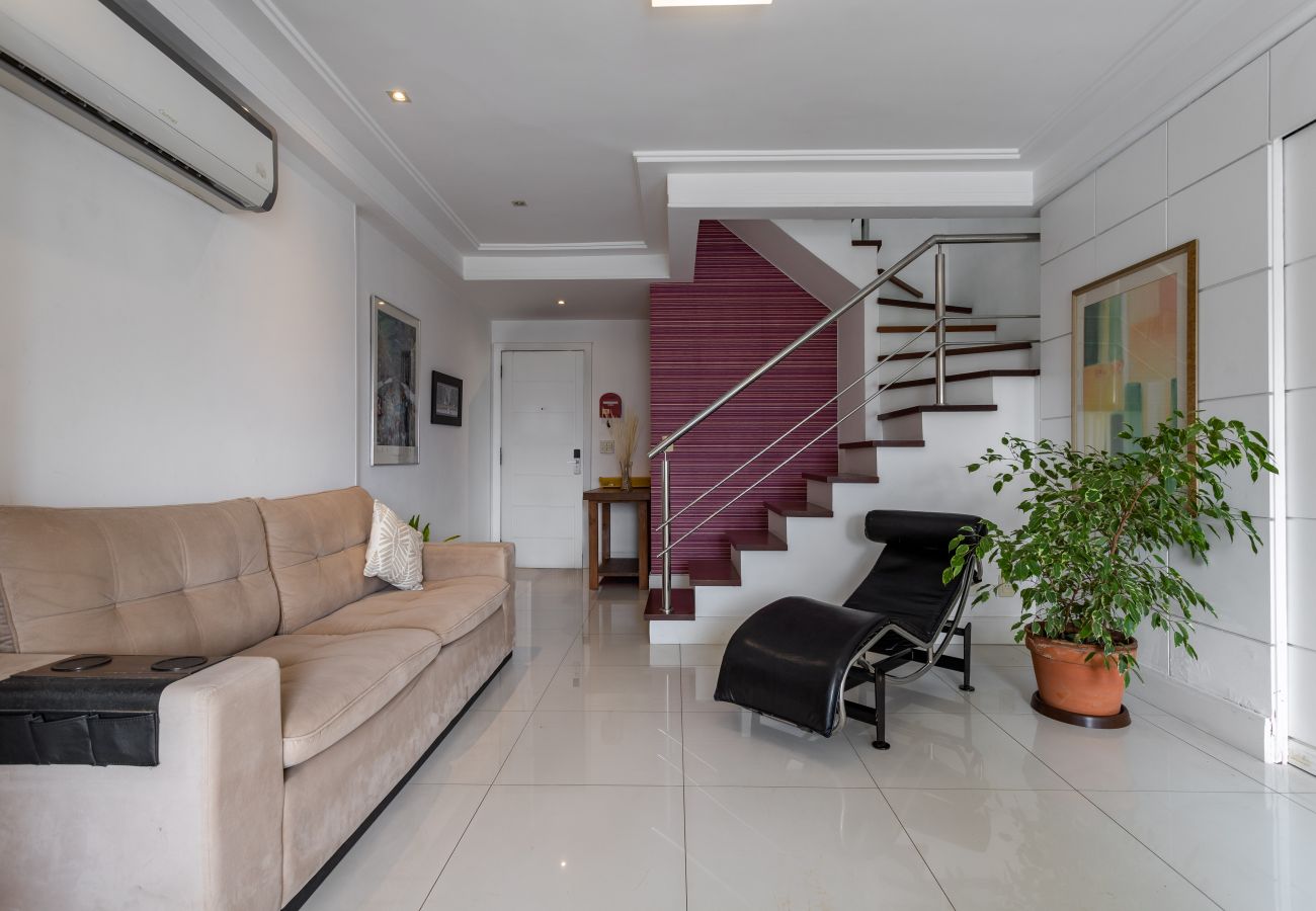 Appartamento a Rio de Janeiro - Cobertura na Barra da Tijuca p/ 6 pessoas | LC2207
