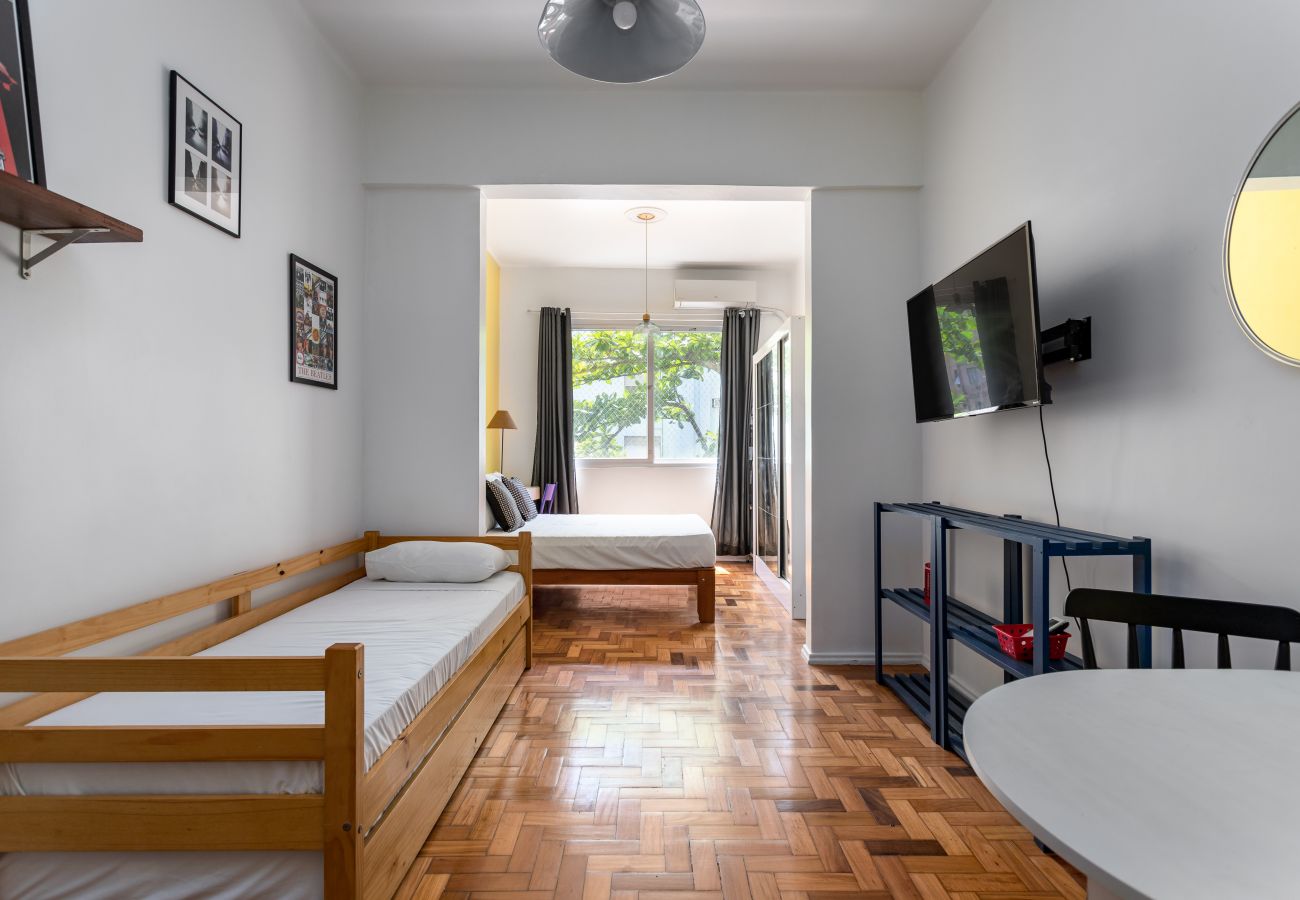 Studio a Rio de Janeiro - Studio Copacabana | Ideal p/ famílias|JC509 Z2