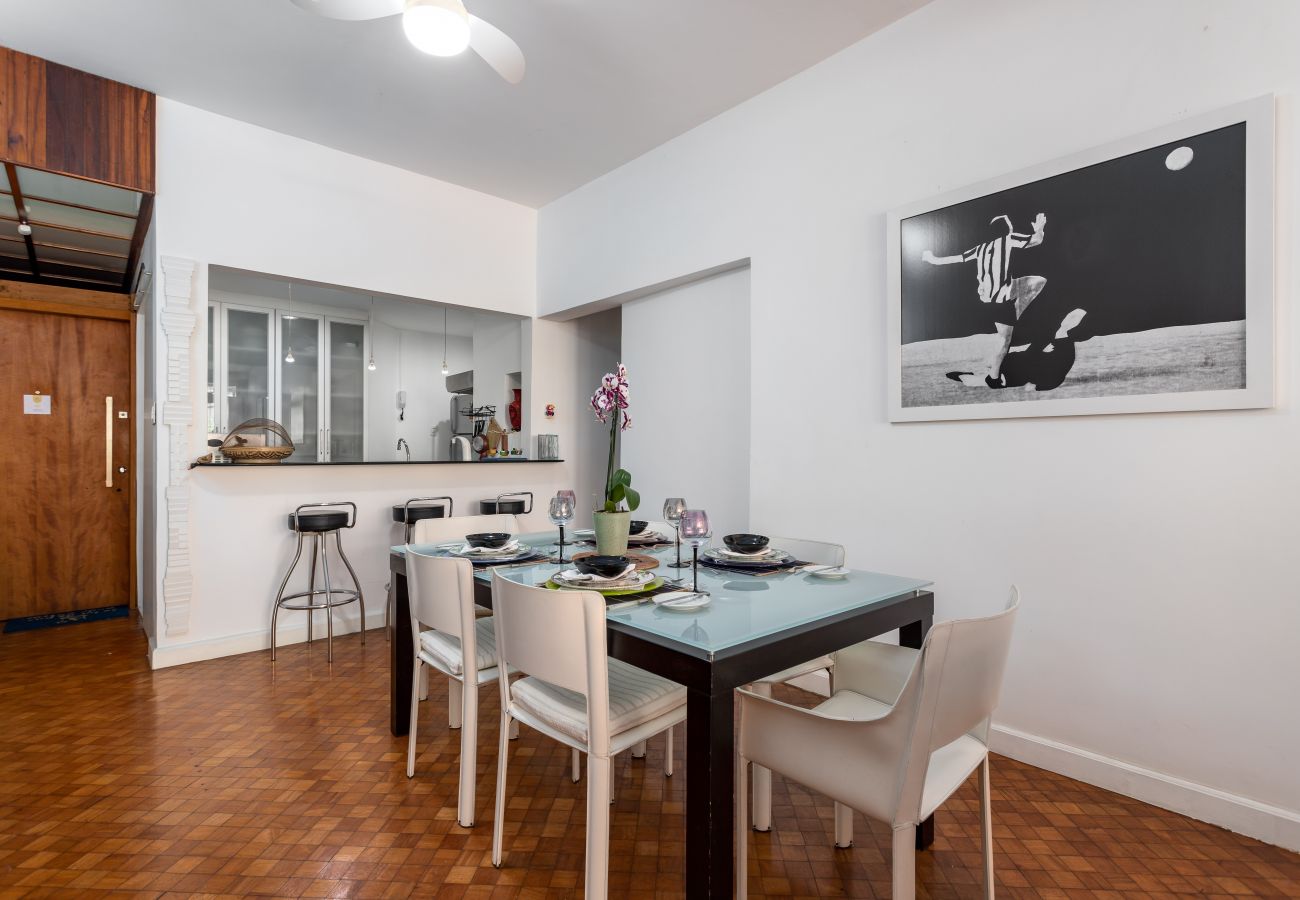 Appartamento a Rio de Janeiro - Sossego em Ipanema | Ideal p/ famílias | VP101A 