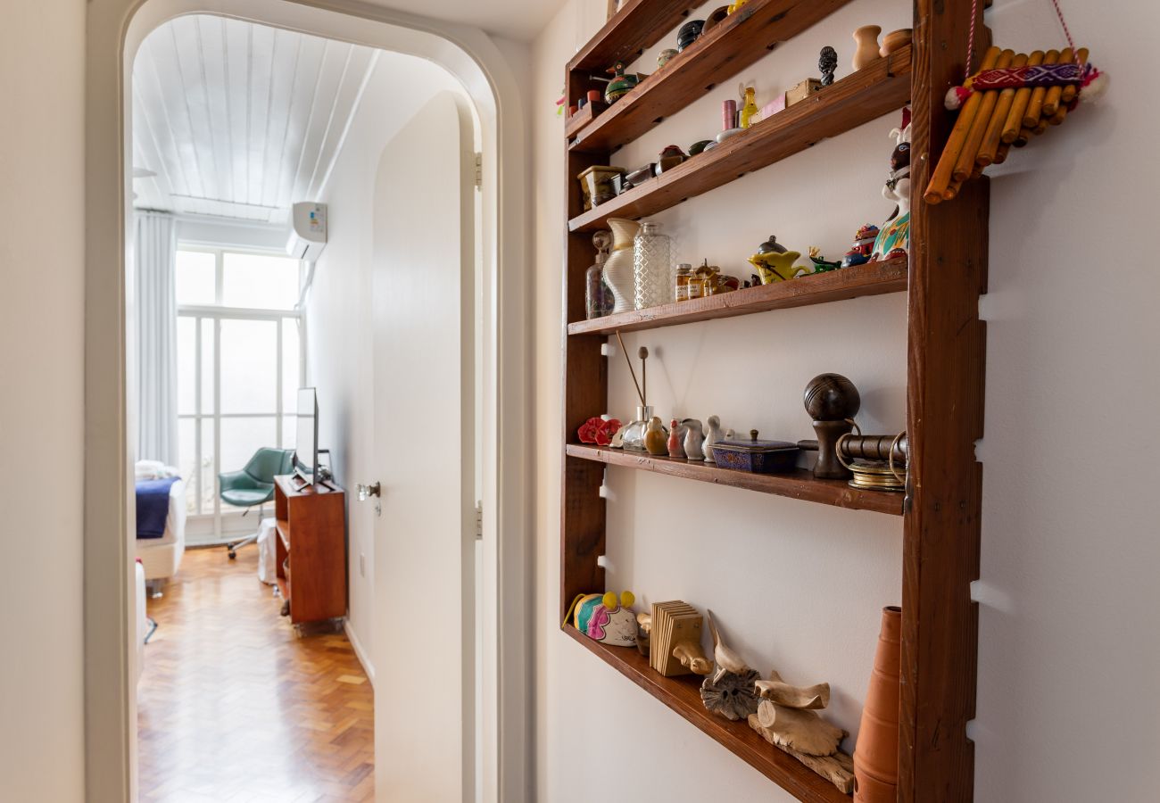 Appartamento a Rio de Janeiro - Sossego em Ipanema | Ideal p/ famílias | VP101A 