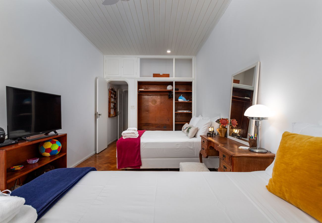 Appartamento a Rio de Janeiro - Sossego em Ipanema | Ideal p/ famílias | VP101A 