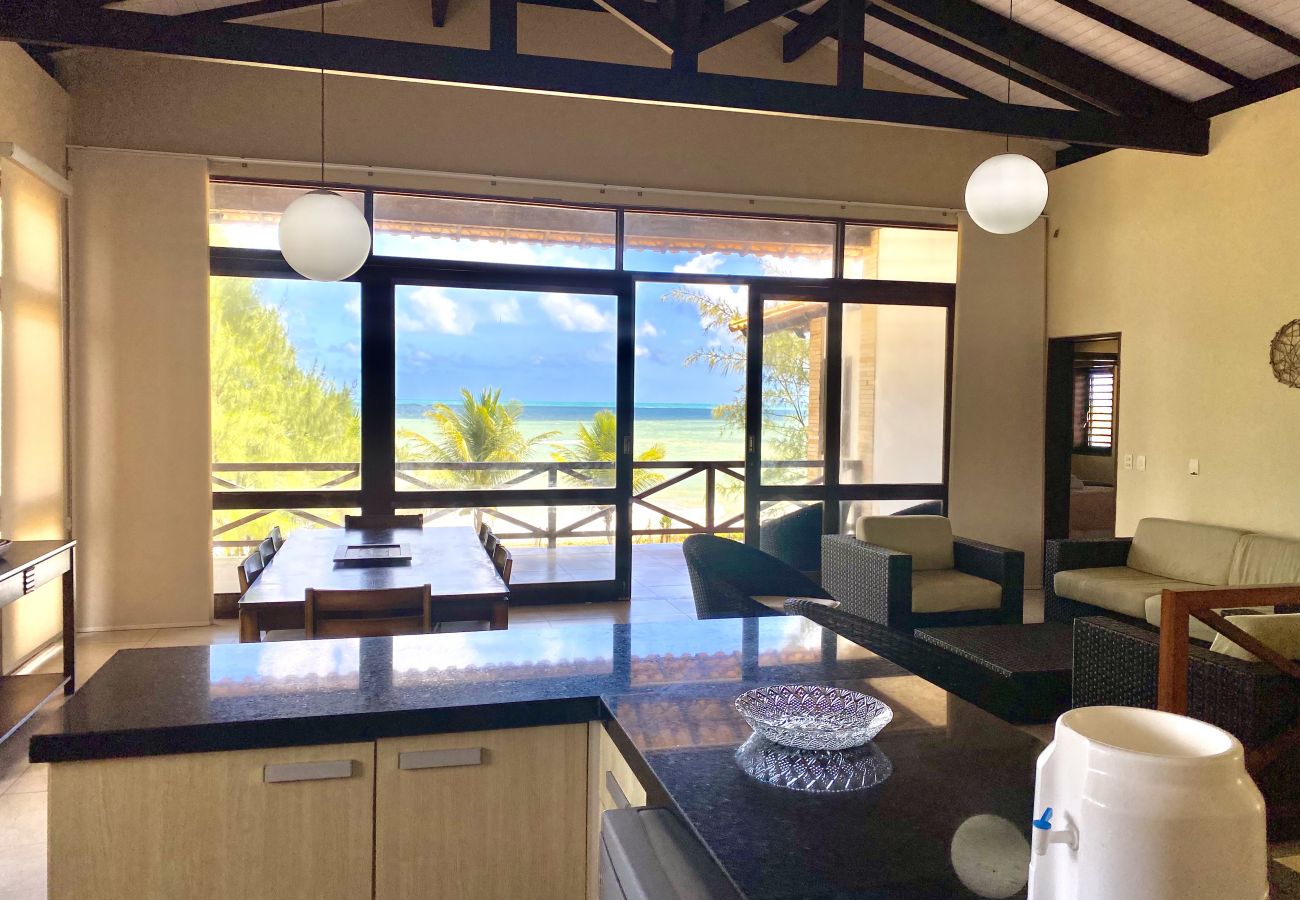 Casa a Conde - CASA PÉ NA AREIA |  Jacumã, Vista-Mar, Praia, Wifi. 