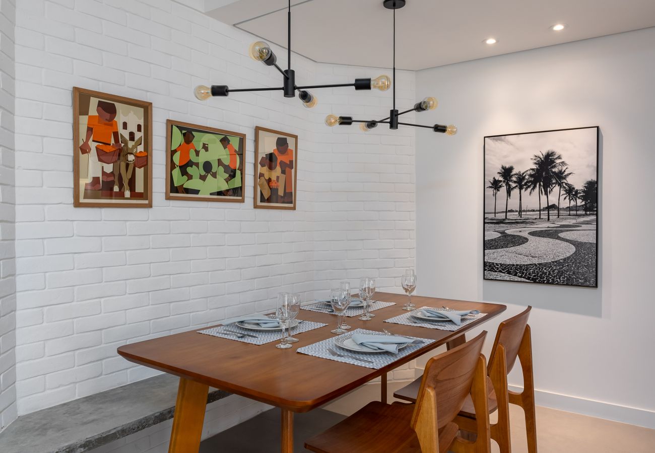 Aparthotel a Rio de Janeiro - Conforto em Copacabana | 100m da praia | BR1307