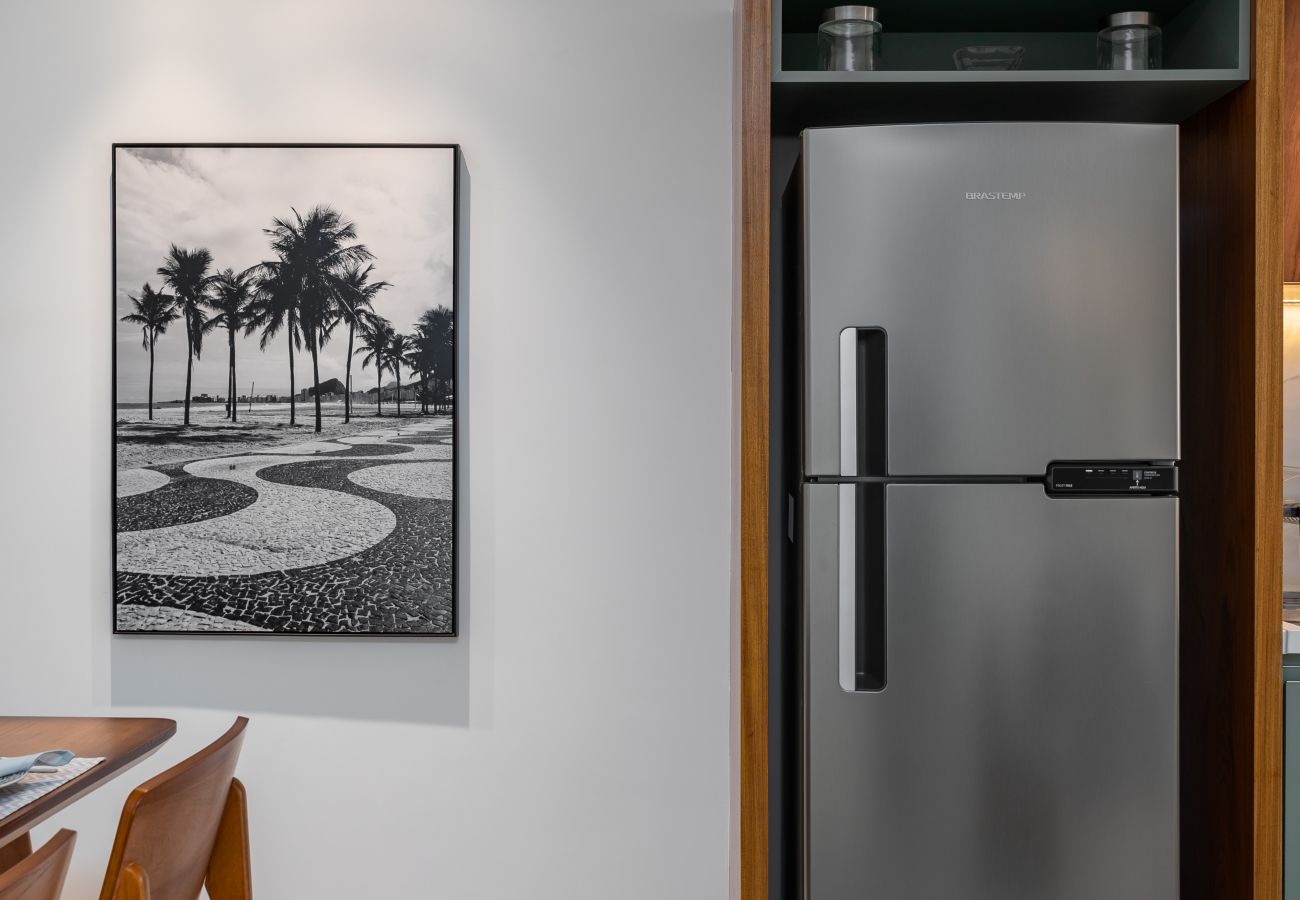 Aparthotel a Rio de Janeiro - Conforto em Copacabana | 100m da praia | BR1307