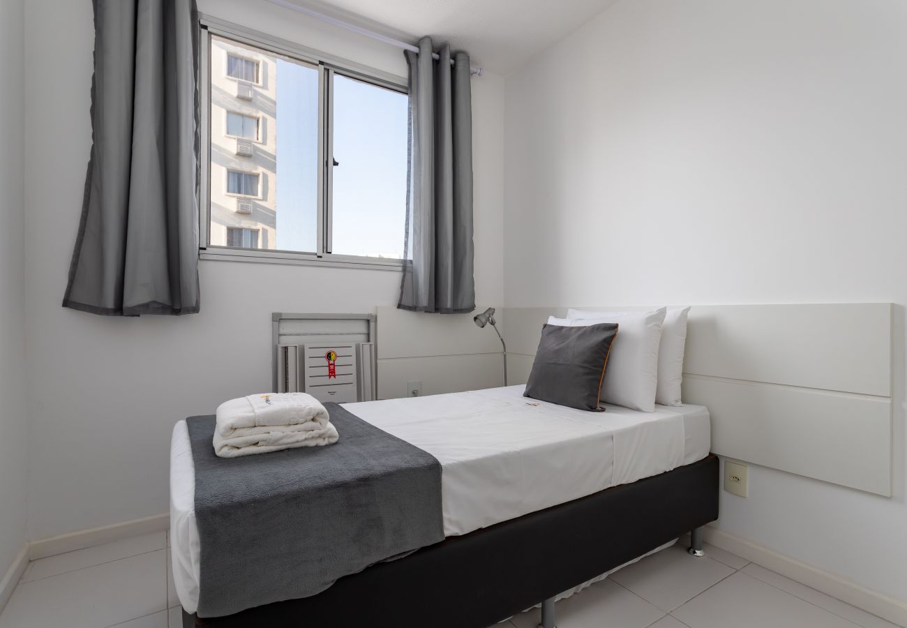 Appartamento a Rio de Janeiro - Charme na Barra da Tijuca | Ótimo wifi | SA508