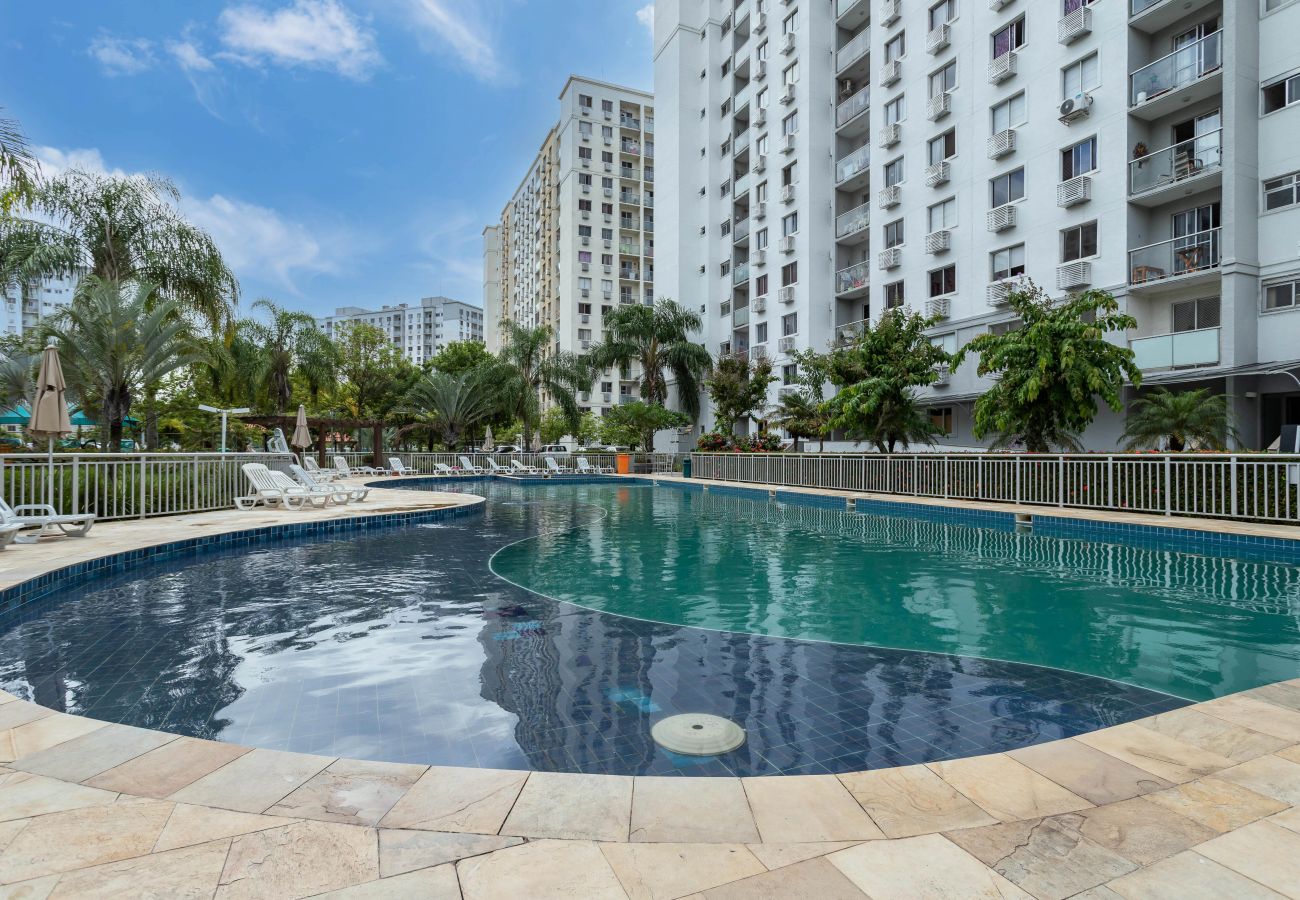 Appartamento a Rio de Janeiro - Charme na Barra da Tijuca | Ótimo wifi | SA508