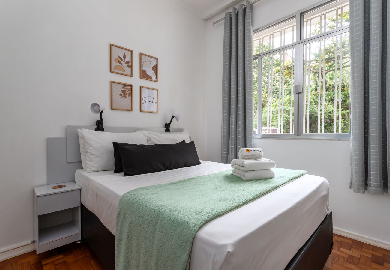 Appartamento a Rio de Janeiro - Conforto em Botafogo |Ideal para casais| LM108 