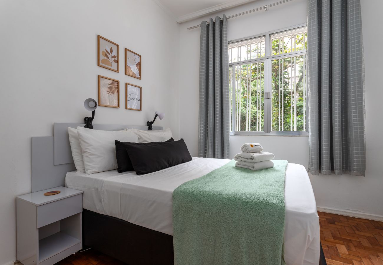 Appartamento a Rio de Janeiro - Conforto em Botafogo |Ideal para casais| LM108 