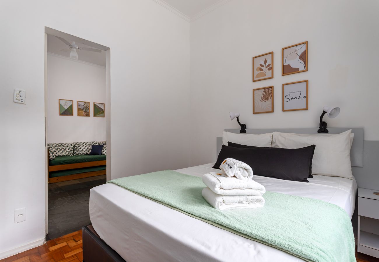 Appartamento a Rio de Janeiro - Conforto em Botafogo |Ideal para casais| LM108 