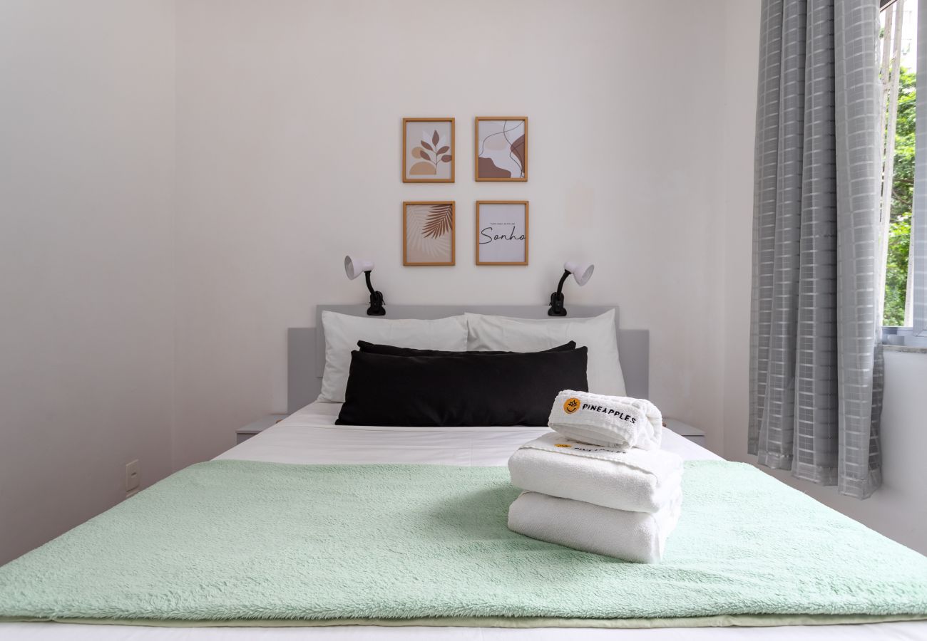 Appartamento a Rio de Janeiro - Conforto em Botafogo |Ideal para casais| LM108 