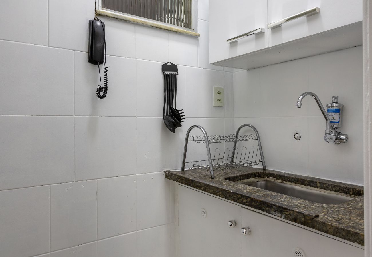 Appartamento a Rio de Janeiro - Aconchego em Copa | Decoração clássica | BR911 