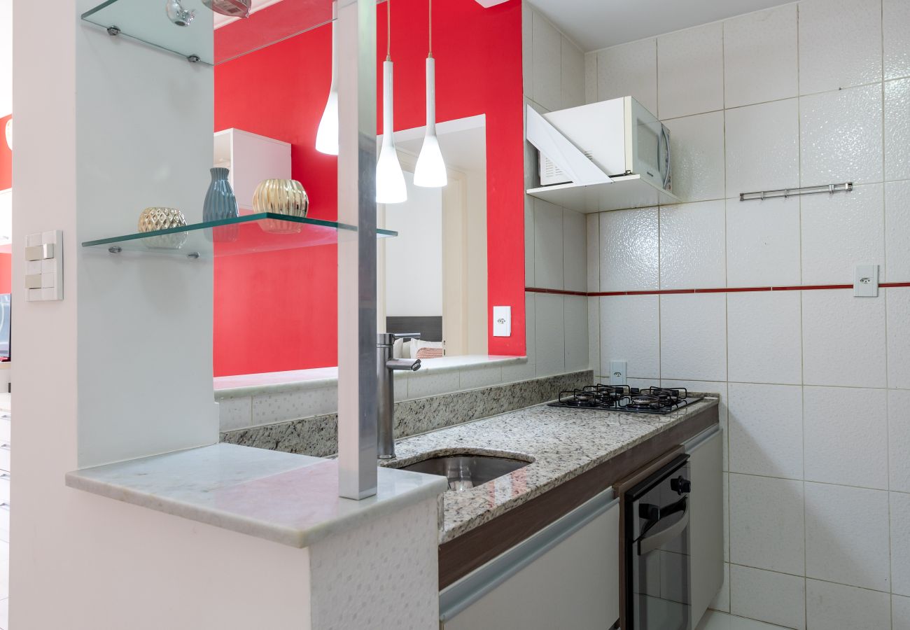 Appartamento a Rio de Janeiro - Perfeito em Copacabana |Quarto confortável| BR401 