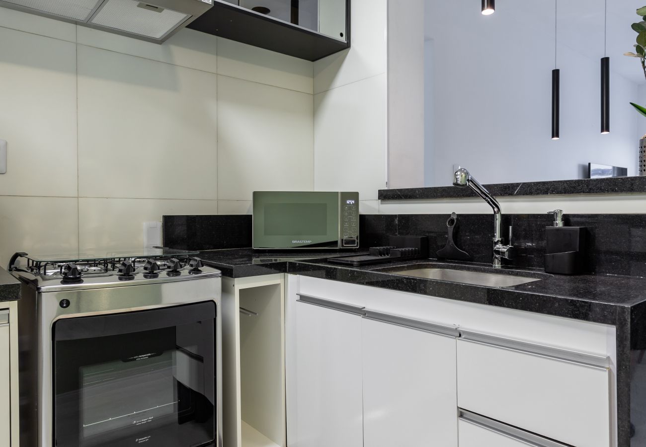 Appartamento a Rio de Janeiro - Charme em Botafogo | Bem decorado | SCT1202 