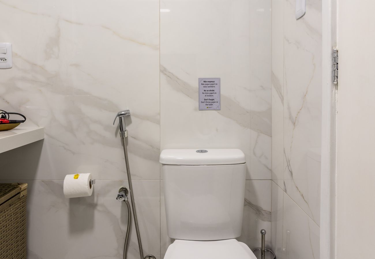 Appartamento a Rio de Janeiro - Charme em Botafogo | Bem decorado | SCT1202 