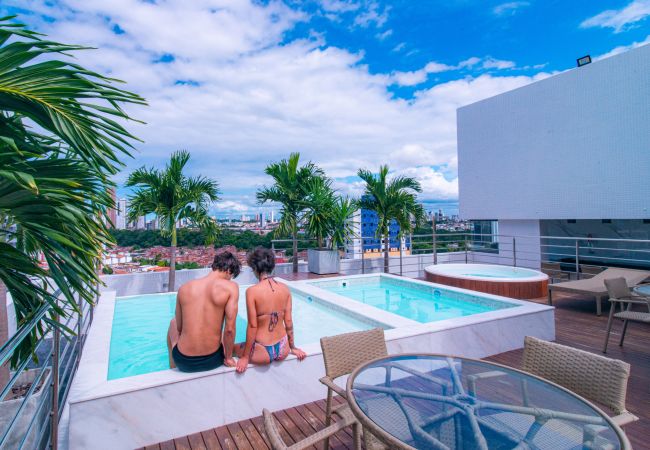  a João Pessoa - GOLDFLAT MANAÍRA | Apart-Hotel Studio Luxo