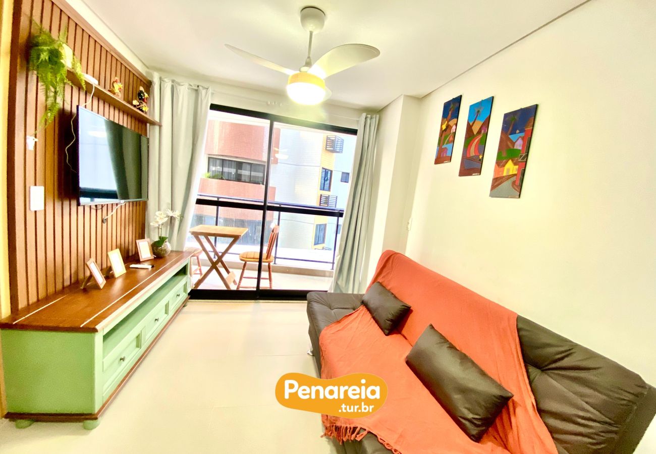 Appartamento a João Pessoa - Oceânica Cabo Branco | Clássico Retrô & Conforto
