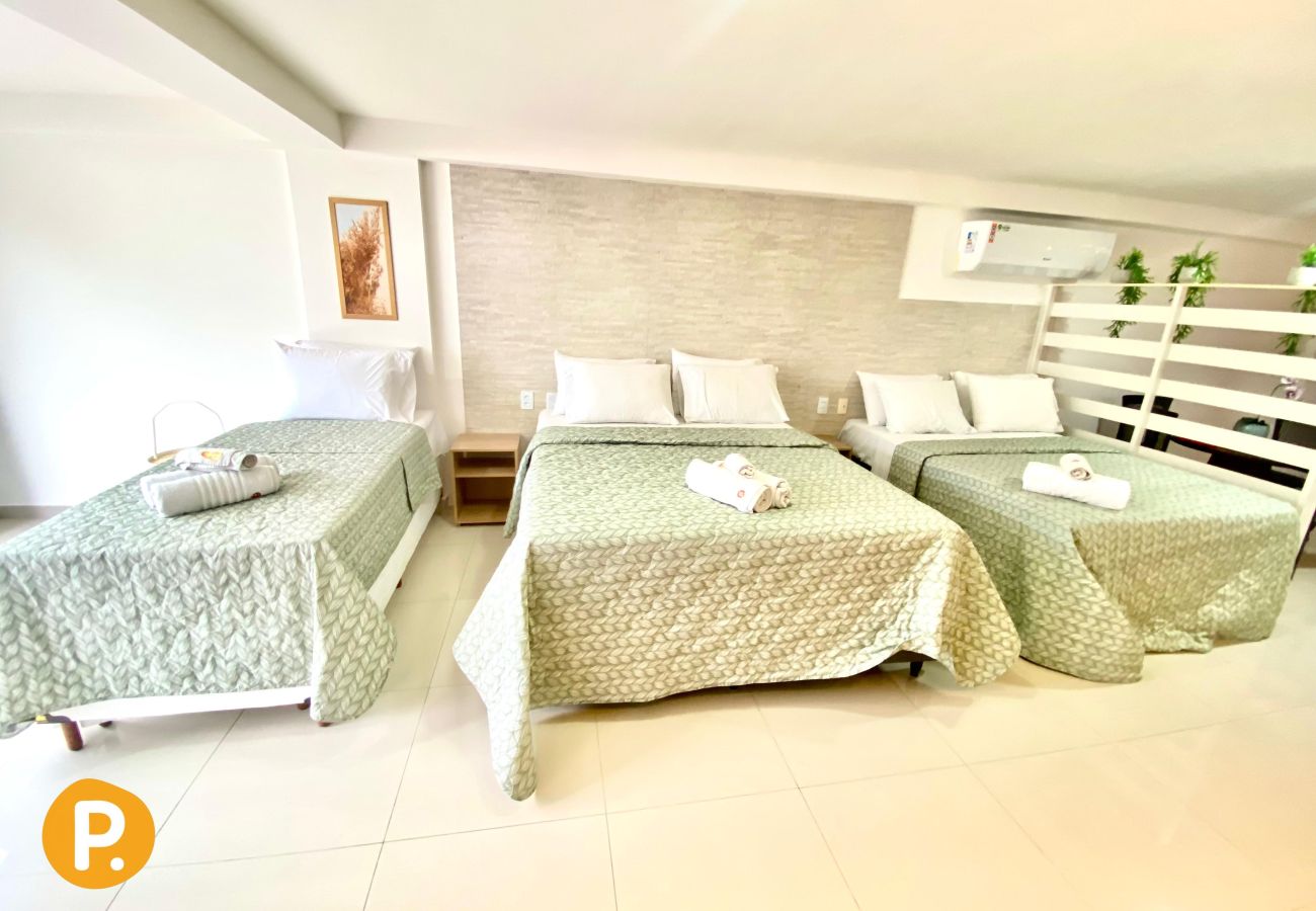 Appartamento a João Pessoa - Imperial Suítes | Cabo Branco, Studio Frente Mar