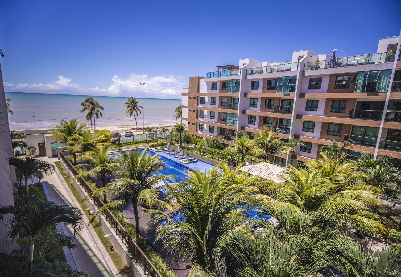 Apartamento em João Pessoa - Luxor Paulo Miranda|Vista Mar e Piscina,Beira-Mar