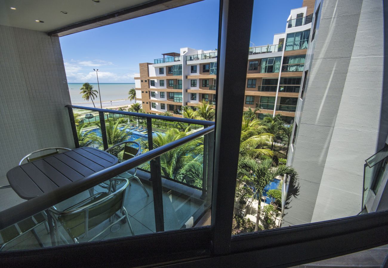 Apartamento em João Pessoa - Luxor Paulo Miranda|Vista Mar e Piscina,Beira-Mar