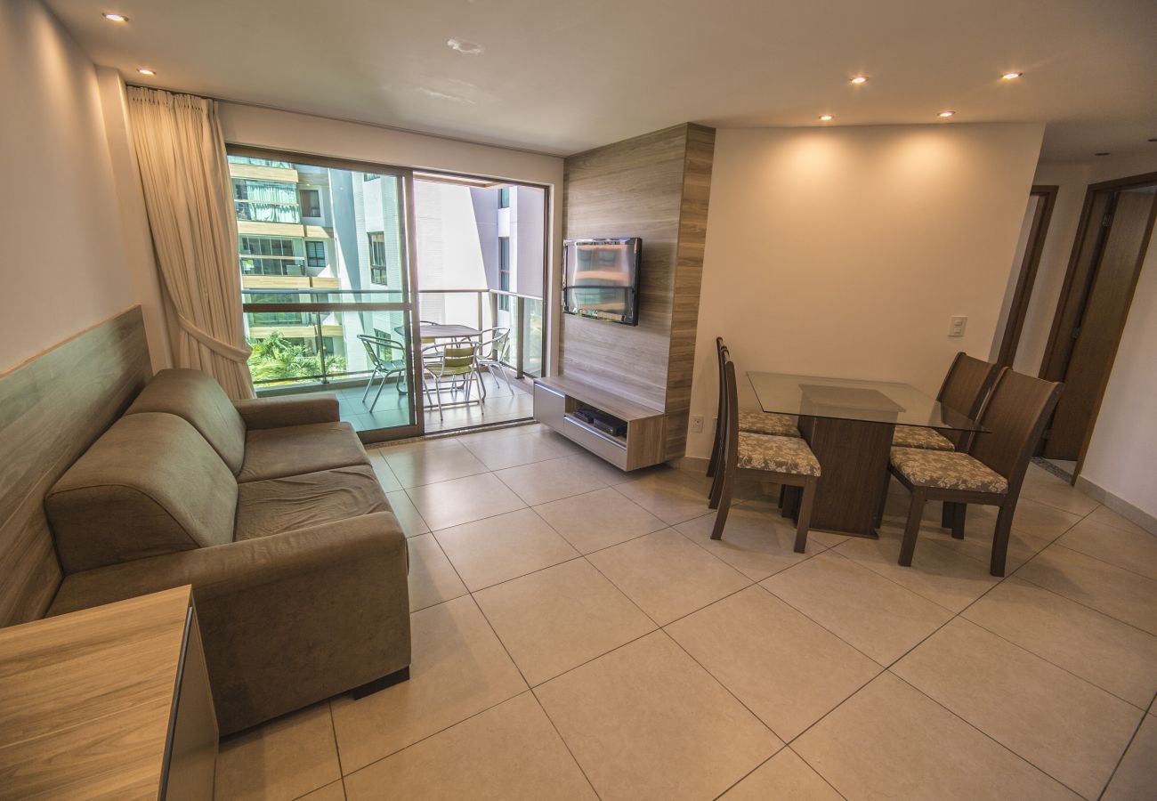 Apartamento em João Pessoa - Luxor Paulo Miranda|Vista Mar e Piscina,Beira-Mar