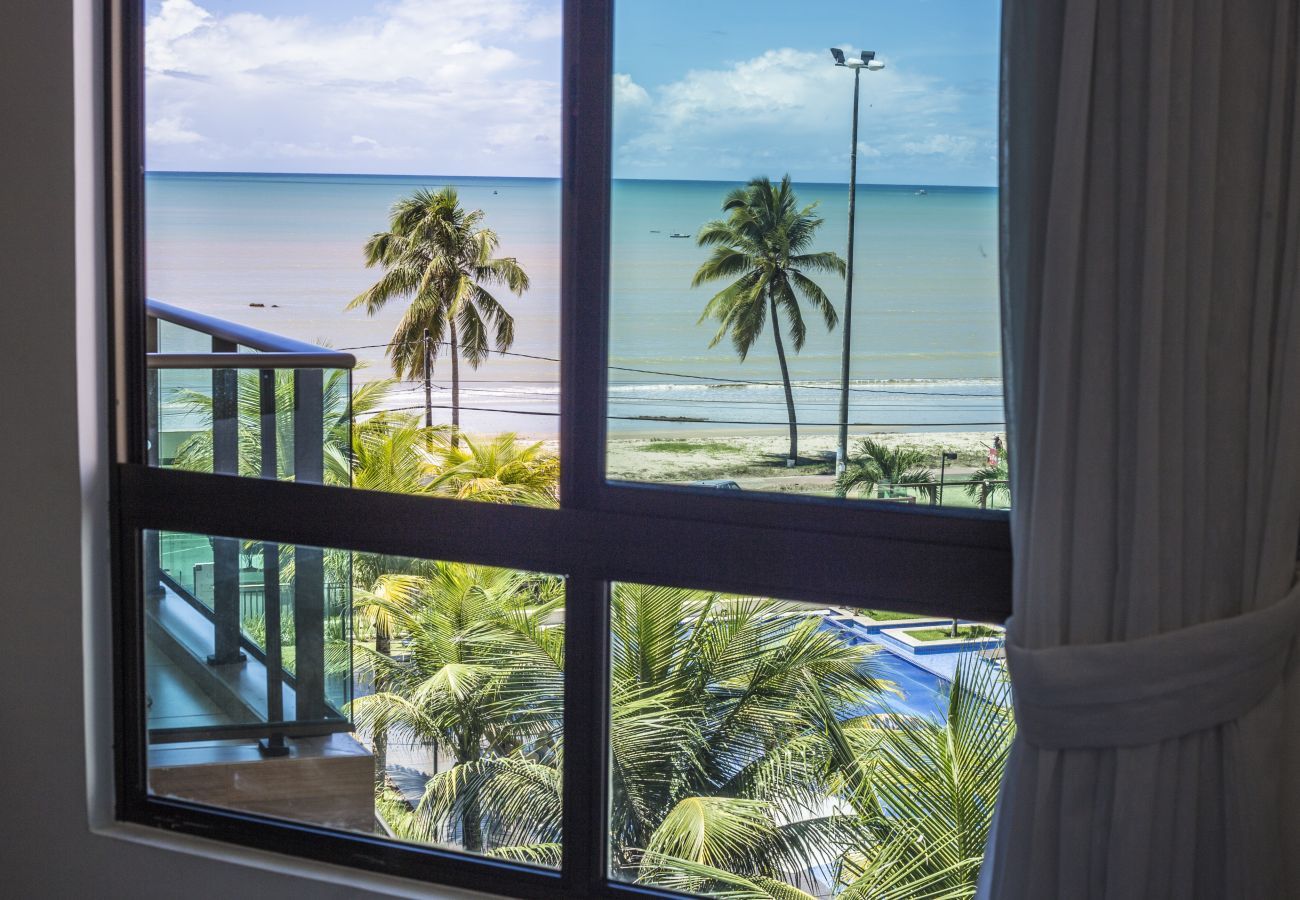 Apartamento em João Pessoa - Luxor Paulo Miranda|Vista Mar e Piscina,Beira-Mar