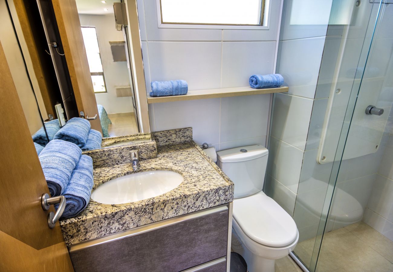 Apartamento em João Pessoa - Luxor Paulo Miranda|Vista Mar e Piscina,Beira-Mar