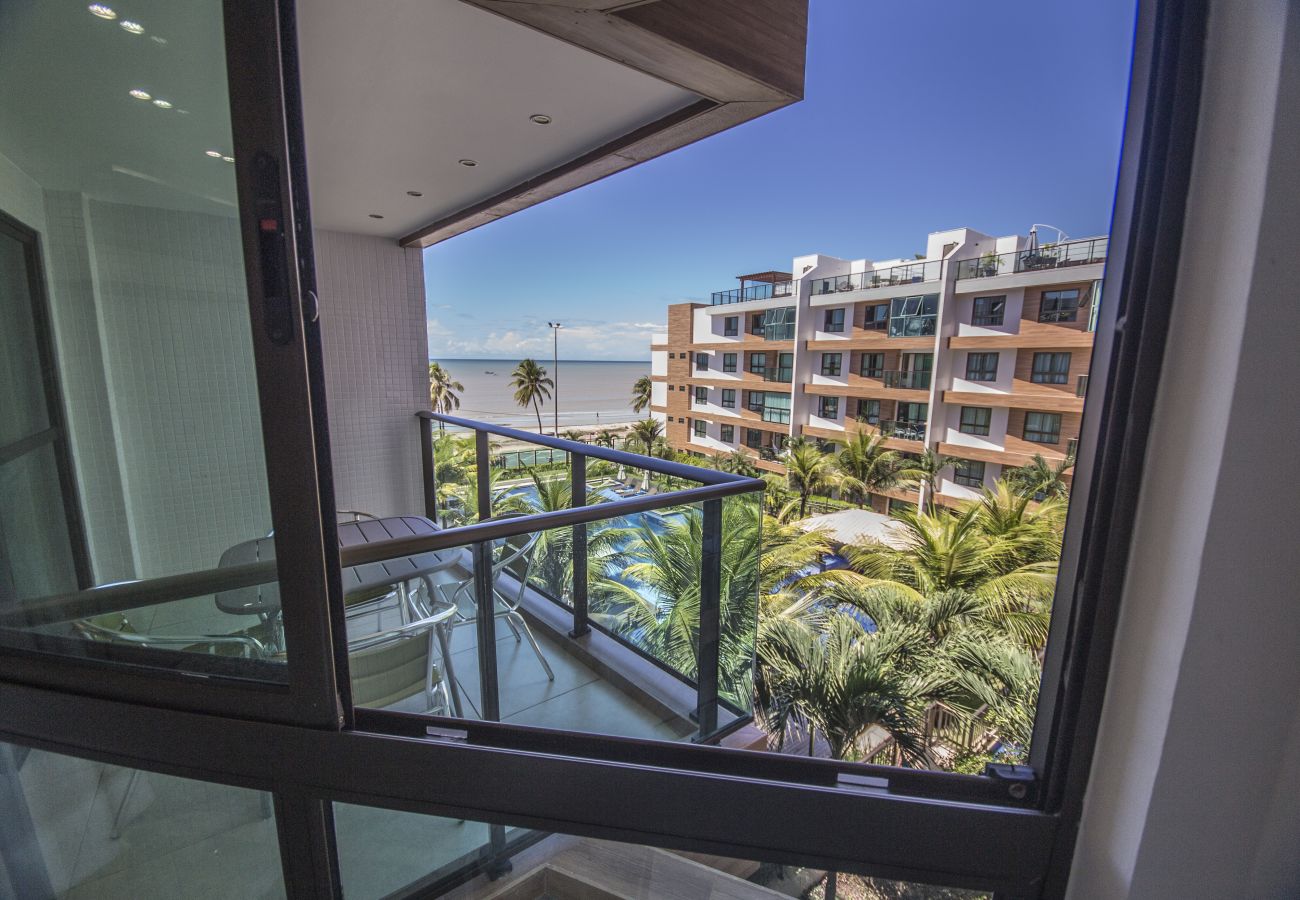 Apartamento em João Pessoa - Luxor Paulo Miranda|Vista Mar e Piscina,Beira-Mar