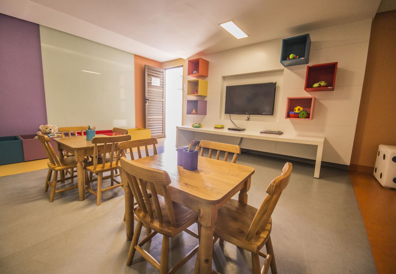 Apartamento em João Pessoa - Luxor Paulo Miranda|Vista Mar e Piscina,Beira-Mar