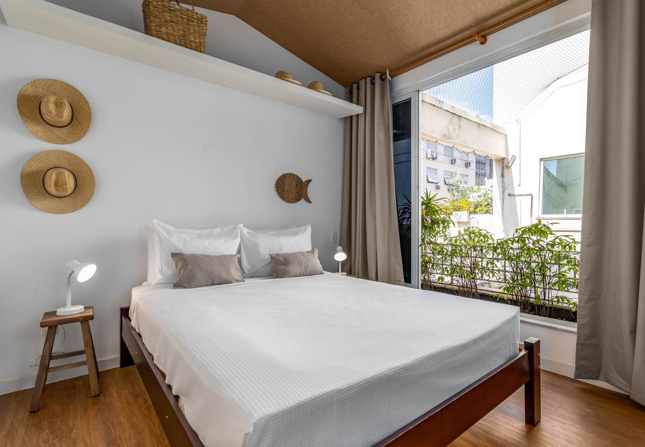 Apartamento em Rio de Janeiro - Cobertura a 3 minutos da praia de Ipanema | JAC1