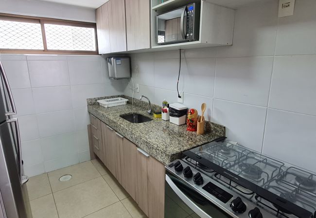 Apartamento em João Pessoa - Luxor Paulo Miranda|Cabo Branco,Praia,Mar,Wi-Fi
