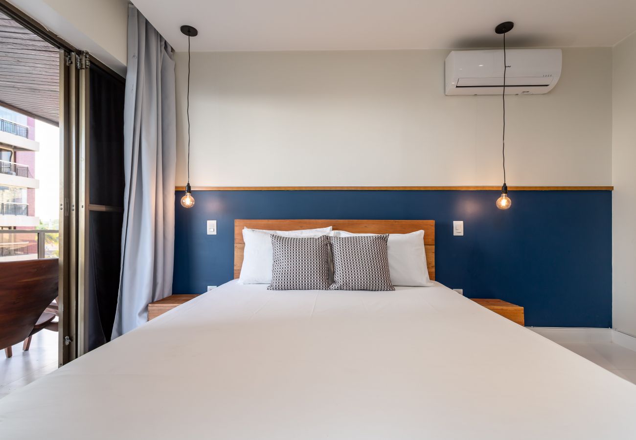 Apartamento em Rio de Janeiro - Fineza na Barra da Tijuca | Vista p/ praia | LC201