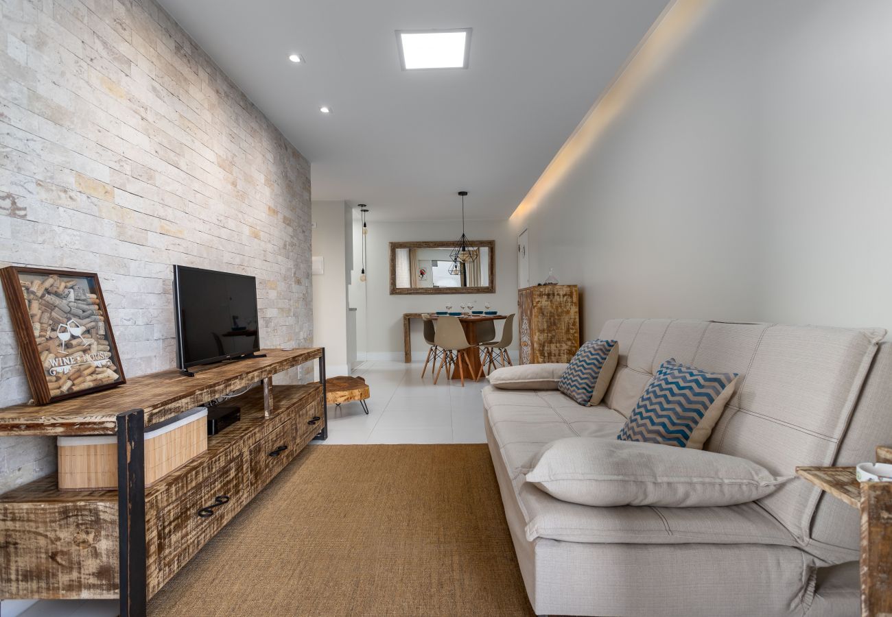 Apartamento em Rio de Janeiro - Fineza na Barra da Tijuca | Vista p/ praia | LC201